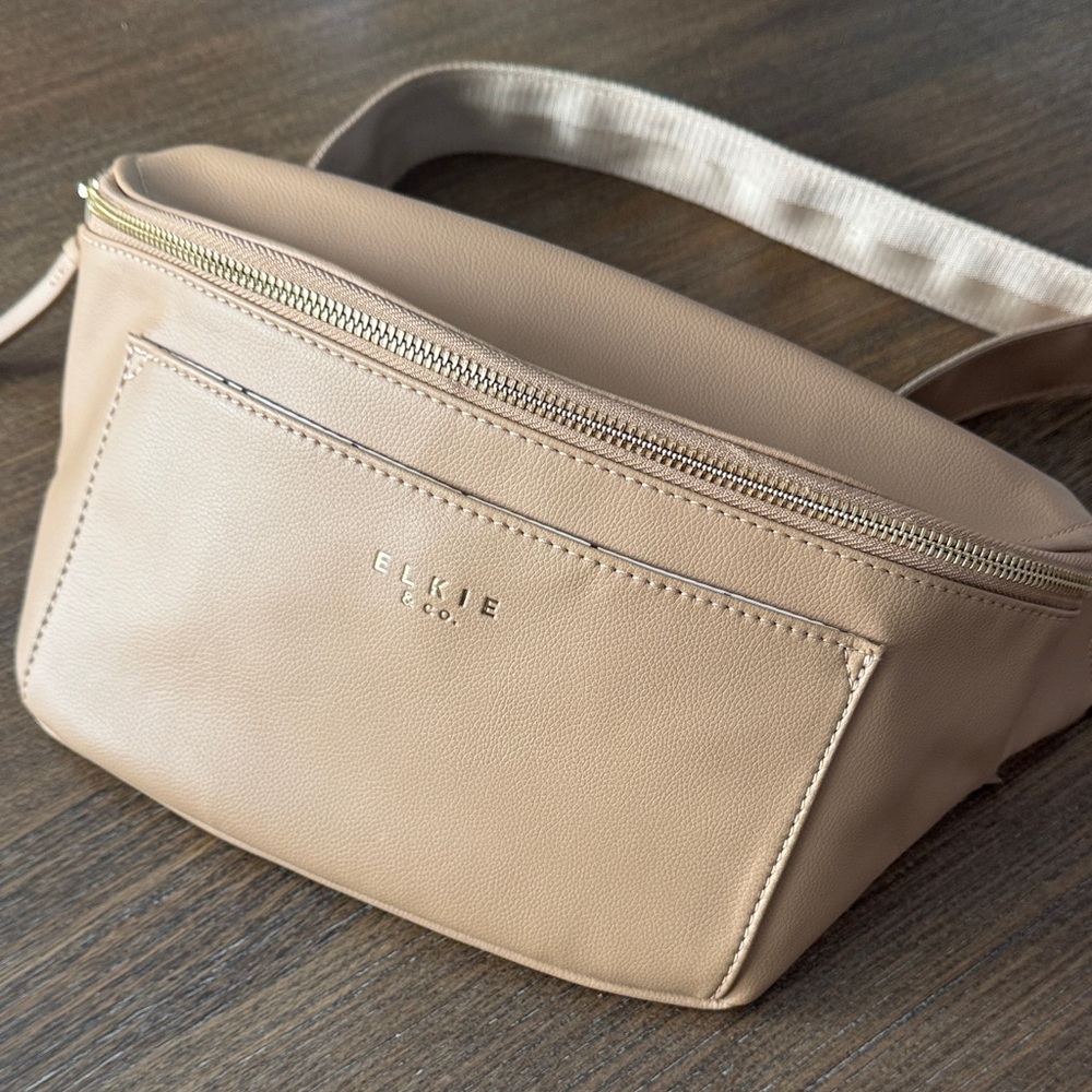 Elkie & Co. Tan Belt Bag